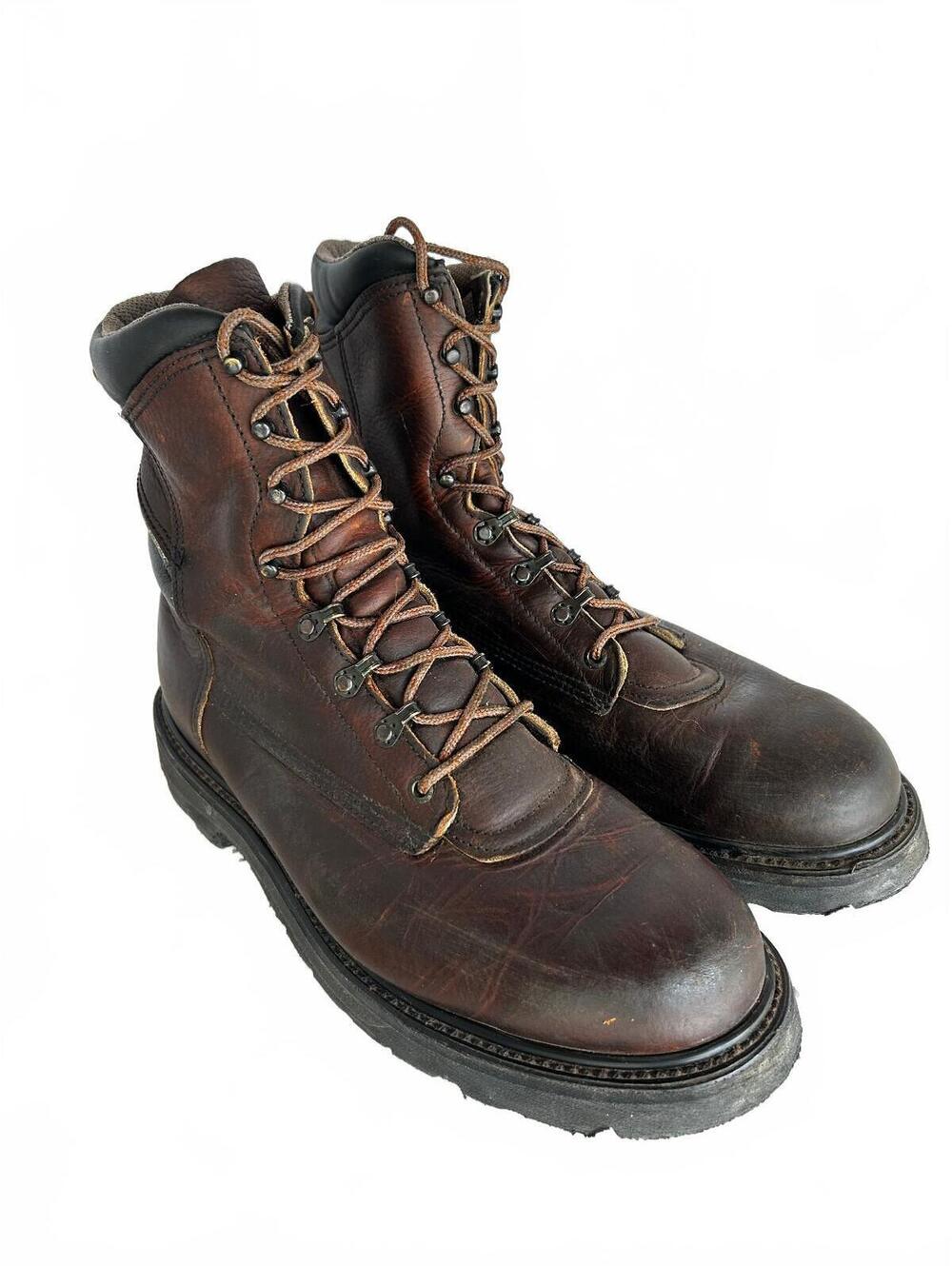Vintage Red Wing 964 Leather Work Boots Men's 12D USA NWOT